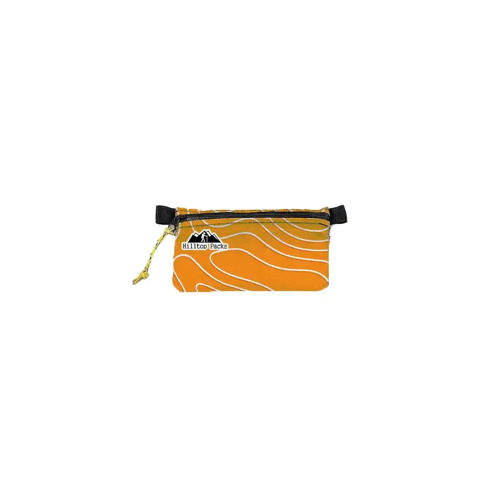 Zipper Pouches TOPO Patterns Ultralight D50T fabric