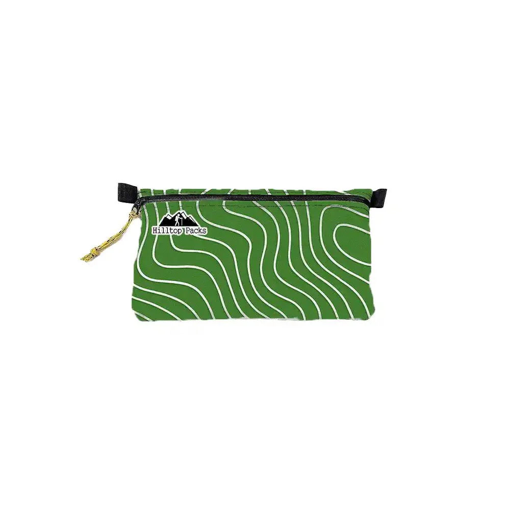 Zipper Pouches TOPO Patterns Ultralight D50T fabric